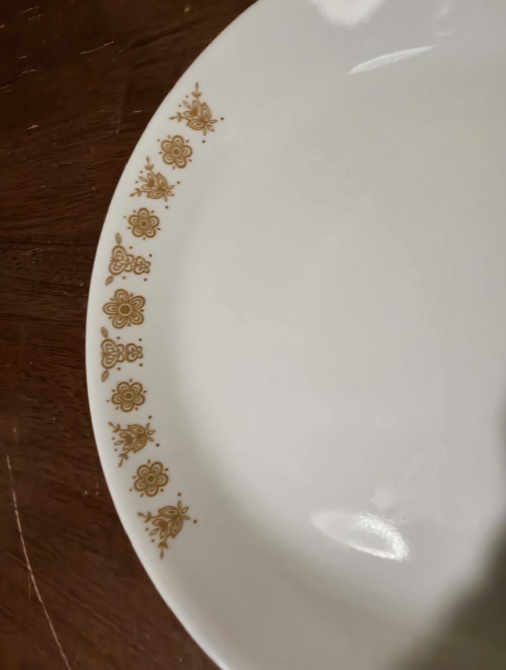 Vintage Serving Plate & Dinner Plate Butterfly Gold (Corelle) - Picture 8 of 13